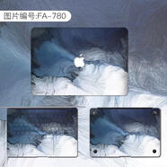 咔咔魚(yú)適用于2025款蘋(píng)果MacBook Air13.6/15貼紙MacPro16/14電腦貼膜M1M2M3M4Pro筆記本外殼保護膜 FA-780 A面