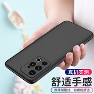 韓茲適用于魅族18Pro手機殼透明全包防摔保護套高透軟殼微磨砂殼輕薄簡約 魅族18Pro磨砂軟殼【石墨黑】