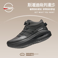 SprandiSprandi斯潘迪棉鞋丨加厚保暖運(yùn)動(dòng)休閑鞋男冬加絨厚底輕便運(yùn)動(dòng)鞋 黑-2 39