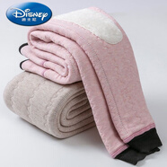 迪士尼（Disney）【品牌上新】?jì)和蛎Ｅ澏炯咏q加厚男童女童內穿棉褲小中大 女童特厚款羊毛棉褲* 160 建議身高145-150cm