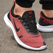 耐克（NIKE）男鞋2025冬季新款RUN SWIFT 3公路跑步鞋透氣緩震運動(dòng)鞋休閑鞋 AJ5900-001暗紅 40