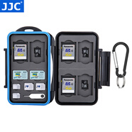 JJC 相機(jī)存儲(chǔ)卡盒 收納卡包 記憶短棒 SD TF CF SXS XQD SIM手機(jī)卡 內(nèi)存卡保護(hù)盒微單單反卡盒 6張SD卡+6張TF卡+6張手機(jī)卡