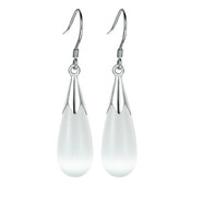 耳環(huán)2023年新款潮耳墜女氣質(zhì)大氣耳釘耳飾S925飾品 淺棕色新光耳釘REW113