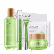 花皙蔻（ClorisLand）花皙蔻ClorisLand愈創(chuàng  )木薄荷清肌修護系列裸瓶無(wú)盒發(fā)貨 4件套水+霜+眼霜+祛痘乳液 