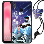 鑫唯樂 華為榮耀8X手機殼jsnal00n保護套暢完8x卡通軟JSN-AL00A女honor8x防摔 期待所生 關(guān)注店鋪 配掛繩指環(huán) 暢玩8X