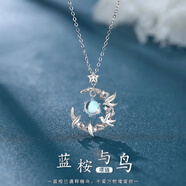戚小米藍(lán)桉樹(shù)與鳥(niǎo)項(xiàng)鏈女士鎖骨鏈2025新款輕奢生日閨蜜實(shí)用情人節(jié)送女友 藍(lán)桉與鳥(niǎo)項(xiàng)鏈【精美禮盒】