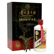 茅臺（MOUTAI）貴州茅臺酒 53度茅臺飛天小木珍 醬香型白酒 禮盒裝 53度 500mL 1瓶 小木珍(2021年)