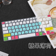 英望 戴爾(DELL)XPS15-9570/9560鍵盤膜 15.6英寸筆記本電腦保護墊防塵膜 糖果薄荷色 XPS15-9570/9560