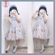 閃動少女（SHANDONGSHAONV）洛麗塔咕咕甜品Lolita奶上款jsk吊帶連衣裙