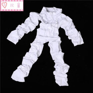 翡遇加大碼全身無(wú)縫連體衣加厚保暖修身緊身cos 120D中厚白色 常規款