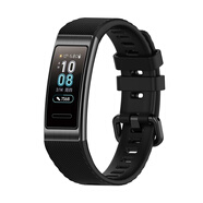 ONTR適用Huawei/華為手環(huán)band3Pro/4pro表帶TER-B09/TER-B29S手表配件腕帶 黑色 華為3/3Pro/4Pro表帶