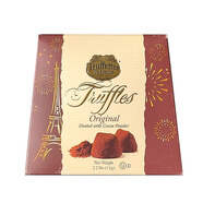 喬慕（Truffles）原裝進(jìn)口松露形巧克力70%可可脂原味黑巧克力美味零食圣誕禮物 大自然松露巧克力1kg代可可脂