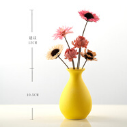 美學(xué)黑客 干花花束莫蘭迪花瓶北歐干花裝飾桌子擺件清新插花臥室森系干花 混搭花束含瓶