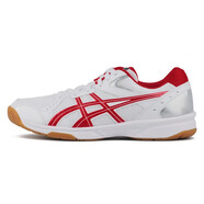 亞瑟士（asics）乒乓球鞋男女款鞋中性排球鞋羽毛球鞋室內運動(dòng)鞋1053A034 1053A034-102 白色/紅色 37
