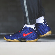 耐克（NIKE）【極速發(fā)貨】Nike Air Foamposite One 魔力紅噴籃球鞋 314996 CJ0325-400 藍(lán)生膠42.5 42.5