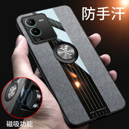 麥阿蜜 vivo S15手機(jī)殼S15Pro保護(hù)套S15e個(gè)性創(chuàng)意防摔輕薄布紋磁吸車載指環(huán)簡(jiǎn)約商務(wù)男女 氣質(zhì)灰 vivo S15 三拼布紋殼【配保護(hù)膜+同款指環(huán)支架+便攜掛繩】