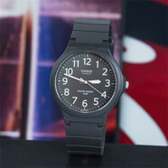 卡西歐（CASIO）小黑表男女經(jīng)典簡潔情侶大表盤MW-240-1B/7B/4B/1E/1E2/7E 石英表 MW-240-1B曜石黑 【附加貼膜】