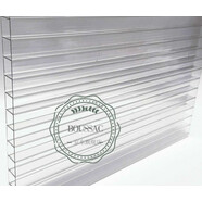 奔新農（BENXINNONG）透明空心耐力板雨棚塑料板多層中空雙層采光板陽(yáng)光房 8mm透明雙層陽(yáng)光板 1.05*6米