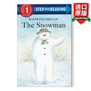 Step into Reading 1 - The Snowman 英文原版 雪人 英文版 進(jìn)口英語(yǔ)原版書(shū)籍 藍思閱讀指數260L 1979美國波士頓全球號角書(shū)榮譽(yù)獎 紅皮書(shū)兒童繪本獎