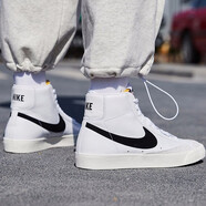 耐克（NIKE）官方艦店男鞋 春夏新款戶外保暖運動鞋高幫休閑鞋防滑耐磨板鞋男 經(jīng)典大LOGO/店長推薦 41