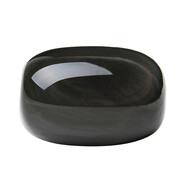 靈氣水晶 天然彩虹眼黑曜石轉運珠散珠圓珠子手串佛珠手鏈配珠金剛星月菩提配飾 大號轉運珠單顆