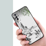 夢(mèng)逸軒適用vivo Y70T手機殼Y70s軟套Y51s硅膠丫70t磨砂丫51s全包丫7OS男女防摔外  山水畫(huà) XW  選項4-(簡(jiǎn)約單殼款)
