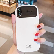 廷珊 iface小蠻腰蘋果XsMax手機(jī)殼硅膠iphoneXr情侶x防摔7保護(hù)套8plus款全包xs iface二代亮面白色 蘋果xsmax
