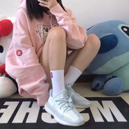 阿迪達斯（adidas）男鞋女鞋 Yeezy 350 V2 BOOST 椰子350滿天星 潮流運動鞋 FW3043/冰藍/無反光 41