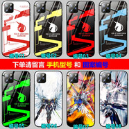 華為mate60/50/p40pro榮耀v30pro/9x/nova11手機(jī)殼二次元定制防摔保護(hù)套 機(jī)動(dòng)戰(zhàn)士高達(dá) 鋼化玻璃殼-請(qǐng)留言手機(jī)型號(hào)或聯(lián)系客服備注