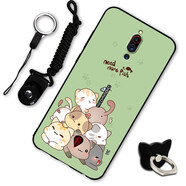 古芬 適用紅魔5g手機殼磨砂硅膠軟殼努比亞紅魔5s版全包防摔保護套潮牌網(wǎng)紅男女卡通圖案個(gè)性動(dòng)漫創(chuàng  )意款 【一堆貓咪】 紅魔5G/紅魔5s【指環(huán)扣+掛繩】