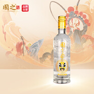國之英雄會(huì )52度濃香型白酒 純糧釀造糧食酒 國粹臉譜文化 國標優(yōu)級酒 52%vol 500mL 1瓶