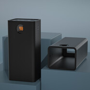 炫戴表帶適用羅馬仕充電寶保護套PEA57移動(dòng)電源30000/40000/57000毫安保護殼硅膠pea30 黑色【57000】