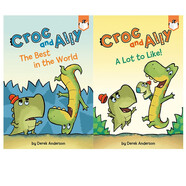 英文原版 Penguin Workshop Bridge Books:Croc and Ally 2冊(cè) The Best in the World 全彩插畫(huà)版橋梁小說(shuō)藍(lán)思指數(shù) 260L-270L綠山墻