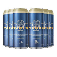 泰谷（TAGUS）西班牙進(jìn)口精釀啤酒泰谷16度18度高度烈性精釀啤酒聽罐裝500ml 泰谷16度烈性啤酒 500mL 6罐