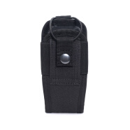 户外战术多功能对讲机包Molle附件手台包无线电保护套迷彩腰挂包 黑色