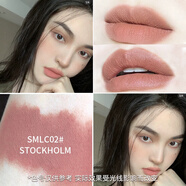 NYXnyx唇釉黃油滋潤水光唇釉持久顯色持妝豐盈啞光唇霜唇蜜唇彩8ml SMLC#02蜜桃奶茶