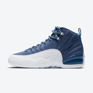 耐克（NIKE）Air Jordan 12 GS AJ12 喬12籃球鞋  靛青藍DB5595-404 37.5