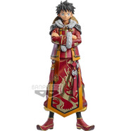萬代（BANDAI） 眼鏡廠 DXF 海賊王2 手辦模型玩具 15cm DXF 路飛中國風(fēng)