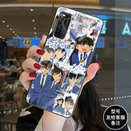 OPPOreno9名偵探柯南安室透手機殼vivox90平次蘋(píng)果13真我小米玻璃 a24356新一利蘭-鋼化玻璃 OPPO型號-記得發(fā)給客服