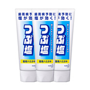 獅王日本獅王DENTOR漢方鹽牙膏清新口氣減輕出血大粒鹽護齦牙膏 鹽牙膏*3支