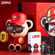 之寶煤油打火機官方原裝 泰迪熊Teddybear聯(lián)名款套裝情人節 泰迪聯(lián)名-桃花【套裝】