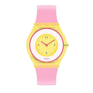 Swatch 斯沃琪瑞士手表 BIG BOLD星球系列禮盒款 著陸在即 男女石英表 玫瑰紗麗  SS08Z101