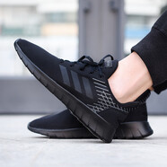 阿迪達斯 （adidas）休閑鞋男鞋2025夏季新款網面透氣減震舒適運動鞋氣墊減震跑步鞋 F36333 40