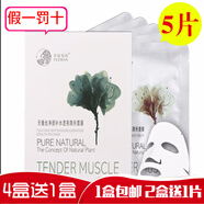 菲姿蔓妮凈顏補水透亮隱形面膜5片 天蠶絲凈白補水菲姿曼妮 水菲 水菲姿曼妮