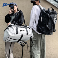 回力旅行包男大容量雙肩包防潑水斜挎手提休閑運(yùn)動(dòng)登山包出差電腦背包 灰色【80L 可登機(jī)免托運(yùn)】
