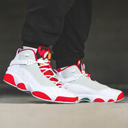耐克（NIKE）男鞋 2025秋夏季新款A(yù)ir Jordan 6 AJ6黑紅六冠王男子中幫籃球鞋3 DD5077-105白紅兔八哥 41