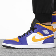 耐克（NIKE）官方男鞋 AIR JORDAN 1 AJ1 3M反光高幫籃球鞋運動鞋板鞋 DQ8426-517 44