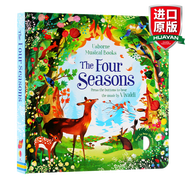 英文原版 發(fā)聲書 四季 The Four Seasons 兒童音樂紙板書3-6歲