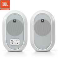 JBL104 BT迷你音響 監聽(tīng)多媒體音箱 桌面HiFi 游戲音箱 藍牙筆記本直播有源音響套裝 104BTW（白色）