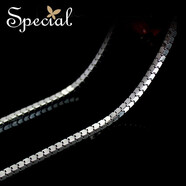 special歐美風(fēng)S925銀飾項鏈鎖骨鏈短款鏈身飾品